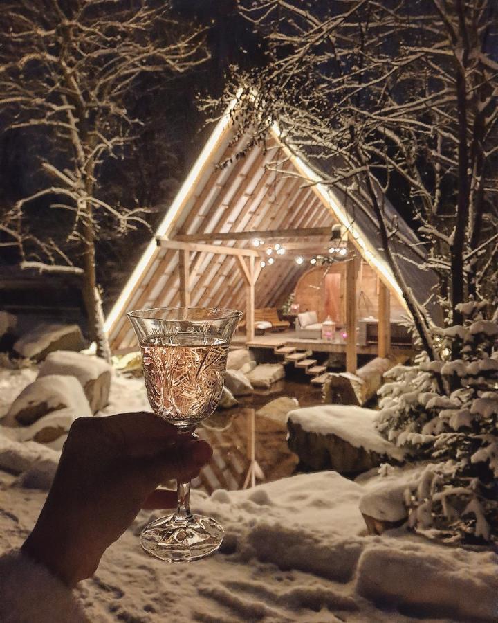 Gorska Osada Luxury Chalets Zakopane Poronin Ngoại thất bức ảnh
