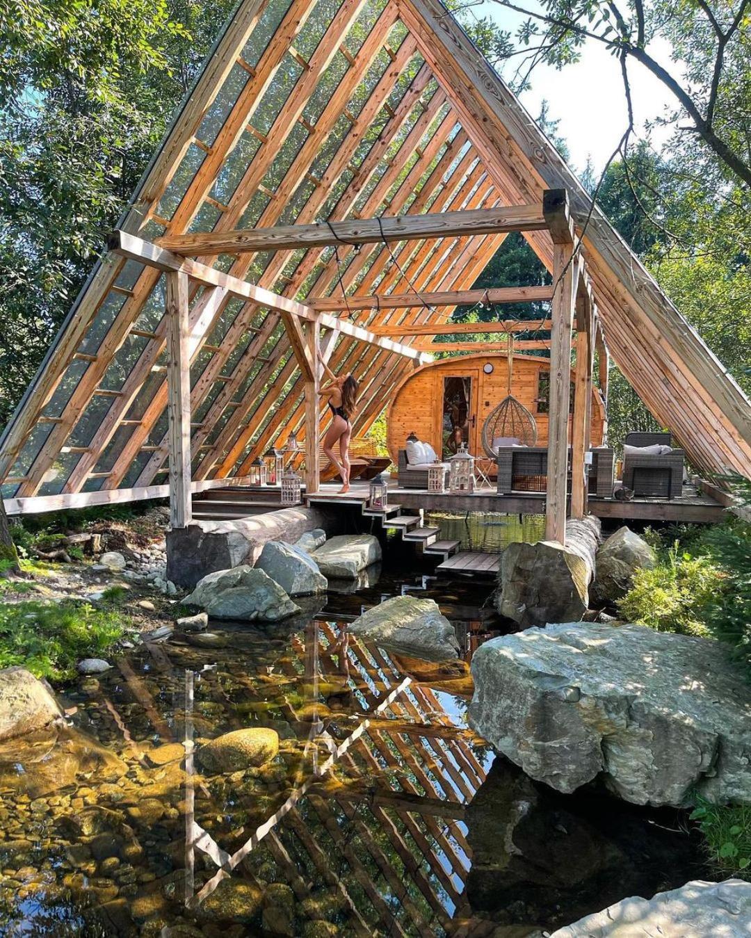 Gorska Osada Luxury Chalets Zakopane Poronin Ngoại thất bức ảnh