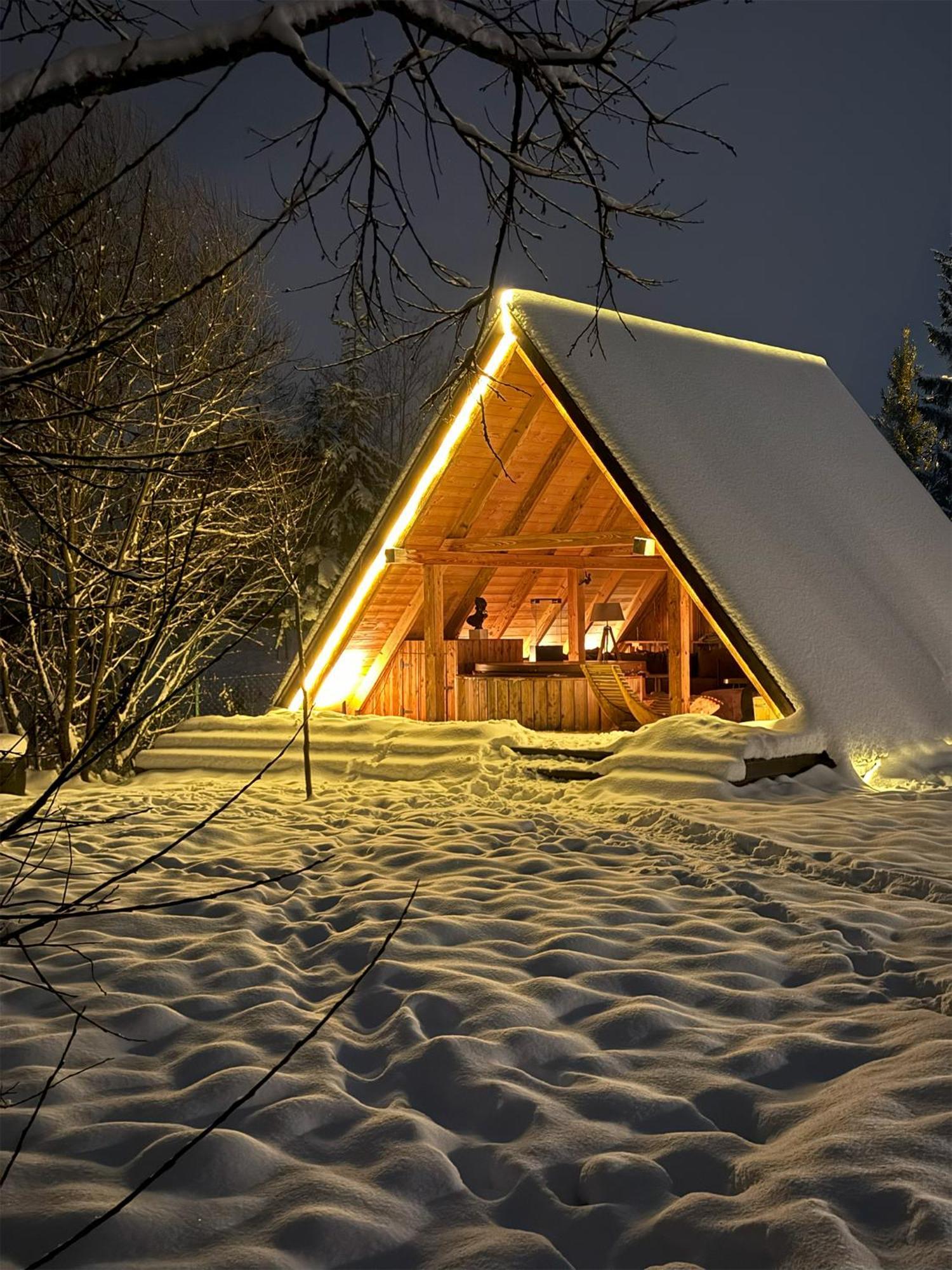 Gorska Osada Luxury Chalets Zakopane Poronin Ngoại thất bức ảnh